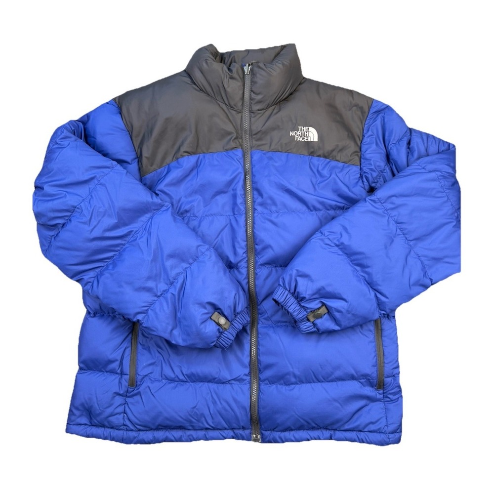 Vintage The North Face Nuptse‎ 700 Down Jacket Blue Men's Medium Puffer Ski Coat